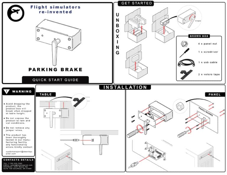 Parking Brake - Desktop Pilot